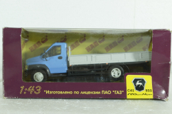 Газон Next C41R33 бортовой гол/сер, Н243, Наш автопром 1:43