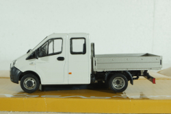 Газель Next А22R23 бортовой бел/сер, Н560, Наш автопром 1:43