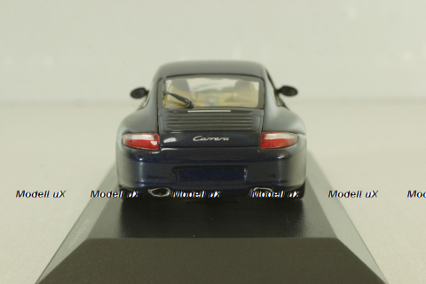 Porsche 911 (997) Carrera 2004, blue, 400063020, Minichamps 1:43
