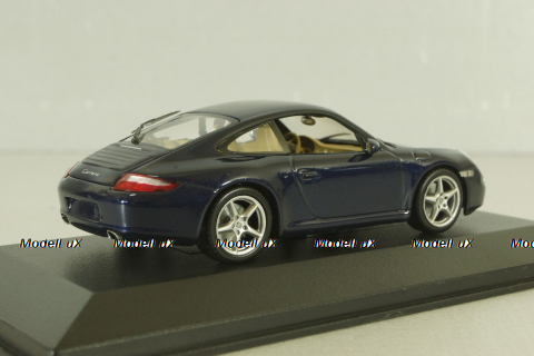 Porsche 911 (997) Carrera 2004, blue, 400063020, Minichamps 1:43
