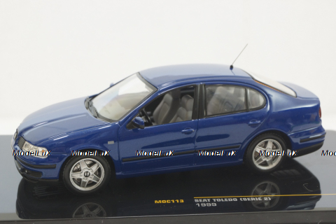 Seat Toledo (Serie 2) 1999, blue, MOC113, IXO 1:43