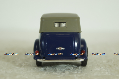 Газ-61, синий/серый, Наш Автопром 1:43