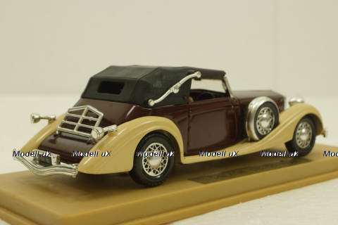 Delage D8 120, cabriolet soft top, 1939, Solido 1:43