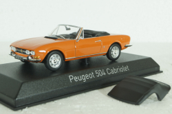 Peugeot 504 Cabriolet 1970, orange, 475432, Norev 1:43