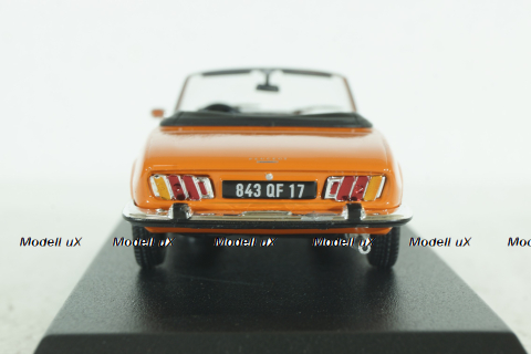 Peugeot 504 Cabriolet 1970, orange, 475432, Norev 1:43
