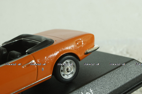 Peugeot 504 Cabriolet 1970, orange, 475432, Norev 1:43