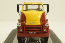 GMC 950 Coe red/yellow, TR081, IXO 1:43