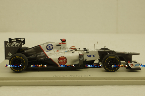 Sauber F1 C31 N14 GP Montecarlo 2012 Kamui Kobayashi, S3032, Spark 1:43