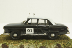 Газ-21 Волга, Ралли №21, черный, 1:43
