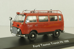 Ford Taunus Transit FK 1000 bus Feuerwehr Wels, 03195, Schuco 1:43