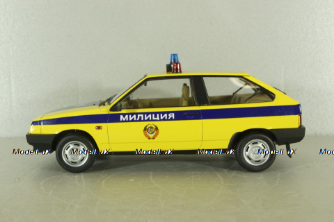 Ваз-2108 Милиция Lada Samara 1987, DC18003TP1YB, Premium Scale Models 1:18