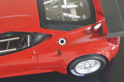 Ferrari 458 Italia GT2, red, X2861, Hot Wheels Elite 1:43