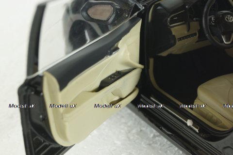 Toyota Camry (XV80) 8-generation, 2018 black, Paudi 1:18