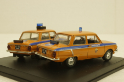 Набор из двух машин Заз-968А Запорожец, ГАИ, Коверсия 1:43