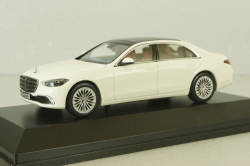 Mercedes S 500 (V223)  2020, white, B66960632, Herpa 1:43