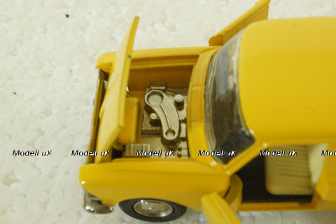 Москвич-пикап, А19, желтый, Тантал/Радон 1:43