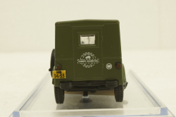 Газ-69, зеленый снегоуборочная №2, конверсия 1:43