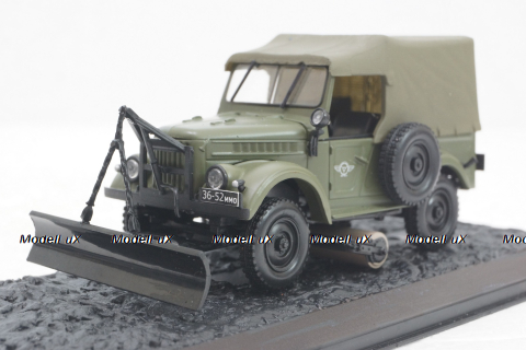 Газ-69 тент. снегоубороная, Конверсия 1:43