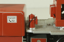 Mercedes L6600 fire engine with a crane, 03101, Schuco 1:43