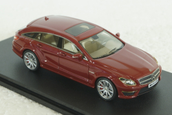 Mercedes CLS63 AMG Shooting Brake C218, 2014, red metallic, GLM204903, GLM 1:43 Уценка!