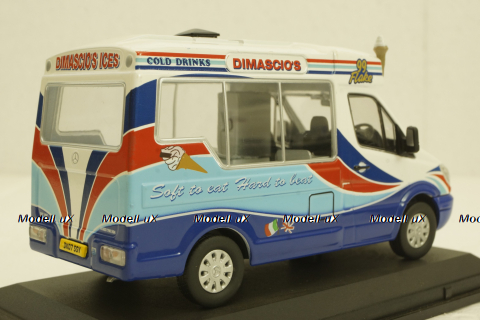 Mercedes Sprinter Dimascio Ice Cream Van, WM002, Oxford 1:43