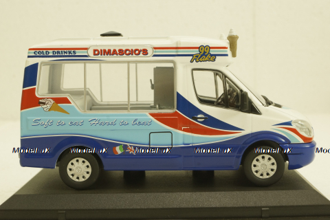 Mercedes Sprinter Dimascio Ice Cream Van, WM002, Oxford 1:43