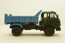 Маз-503А Самоскид, 1970г, зелений/синій, Н957, Наш Автопром 1:43