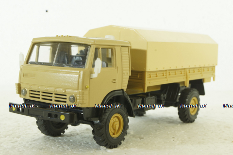 Камаз-43502, песочный, Элекон 1:43