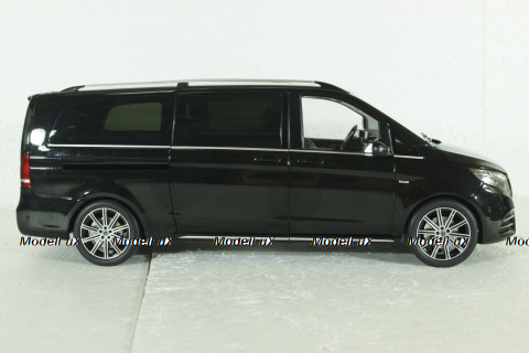 Mercedes V260L MPV(W447) 2023, Black, V-Class, QALCN89911150, Mercedes Dealer Edition 1:18 