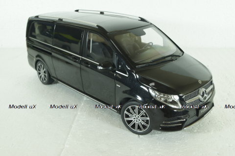 Mercedes V260L MPV(W447) 2023, Black, V-Class, QALCN89911150, Mercedes Dealer Edition 1:18 