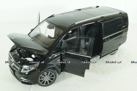 Mercedes V260L MPV(W447) 2023, Black, V-Class, QALCN89911150, Mercedes Dealer Edition 1:18 