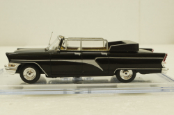 Газ-13 Чайка, кабриолет с поднятыми окнами, черный , Конверсия 1:43