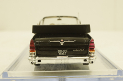 Газ-13 Чайка, кабриолет с поднятыми окнами, черный , Конверсия 1:43