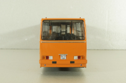 Ikarus-260.27  1985 автобус с планетарными дверьми, оранжевый, Modellux 1:43