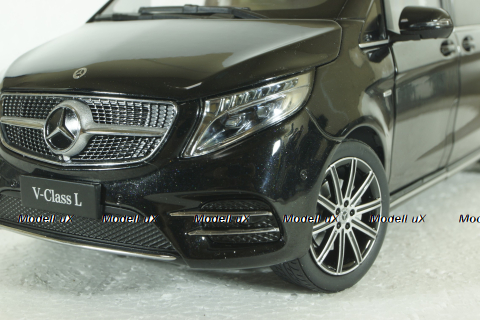 Mercedes V260L MPV(W447) 2023, Black, V-Class, QALCN89911150, Mercedes Dealer Edition 1:18 