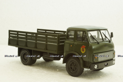 Маз-5334 борт з тентом, хакі, Н214, Наш Автопром 1:43