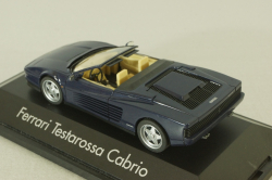 Ferrari Testarossa Cabriolet 1984, blue, Herpa 1:43