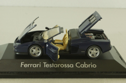 Ferrari Testarossa Cabriolet 1984, blue, Herpa 1:43