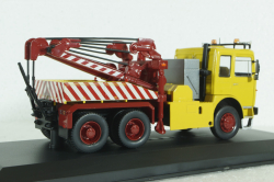Man F8 Truck Wrecker Road Service 1982, yellow, TRU043A, IXO 1:43