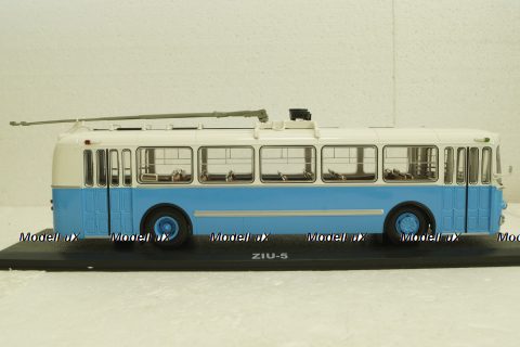 Зиу-5, голубой, 04006A, Classicbus 1:43