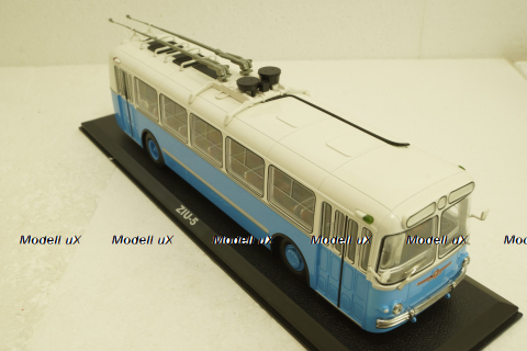 Зиу-5, голубой, 04006A, Classicbus 1:43