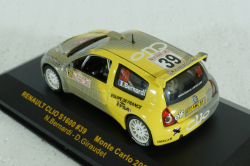 Renault Clio 1600 #39 rally Monte Carlo 2004 Bernardi, Giraudet, RAM147, IXO 1:43