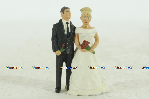 Фигурка Молодожены ( Свадьба),  608а, BM-Toys 1:43