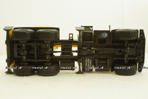 Краз-6322 ЭО-4421А Экскаватор, жовтий, Н744, Наш Автопром 1:43