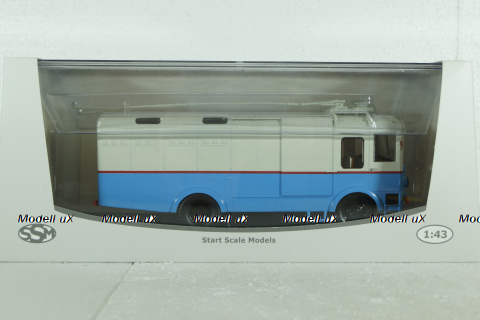 ТГ-2 троллейбус грузовой, бел/сини, SSM4049, SSM 1:43