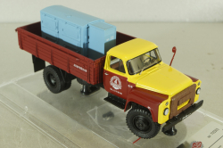 Газ-53Ф Аварийная, 1972г., 105303, DiP Models 1:43