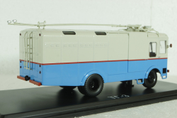 ТГ-2 троллейбус грузовой, бел/сини, SSM4049, SSM 1:43