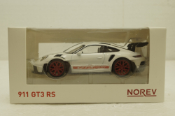 Porsche 911 GT3 RS 2022 white/red, 750044, Norev 1:43