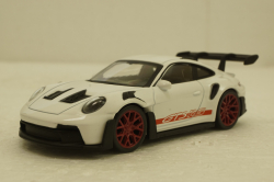 Porsche 911 GT3 RS 2022 white/red, 750044, Norev 1:43