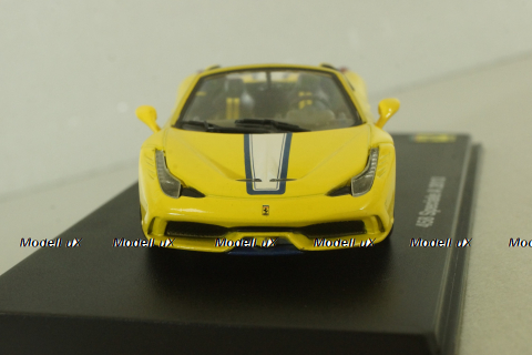 Ferrari 458 Speciale A 2013, yellow, Altaya 1:43